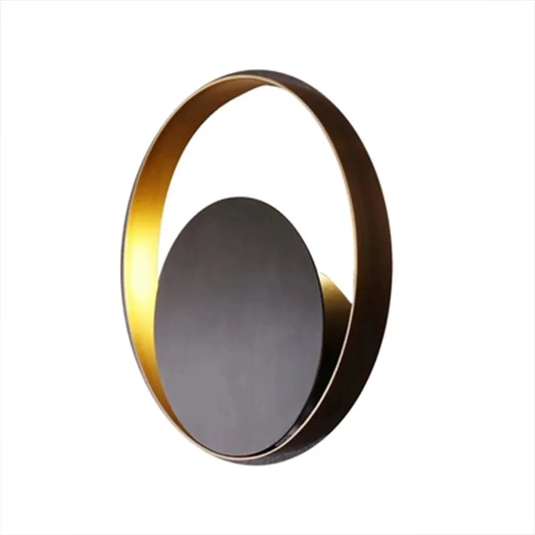 Современная стеклянная настенная лампа в форме шара светодиодное бра для