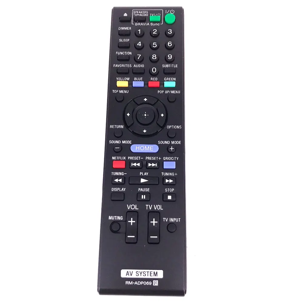 (2 шт./лот) новая запасная RM ADP069 для Sony AV системы дистанционного управления HBD E580 BDV
