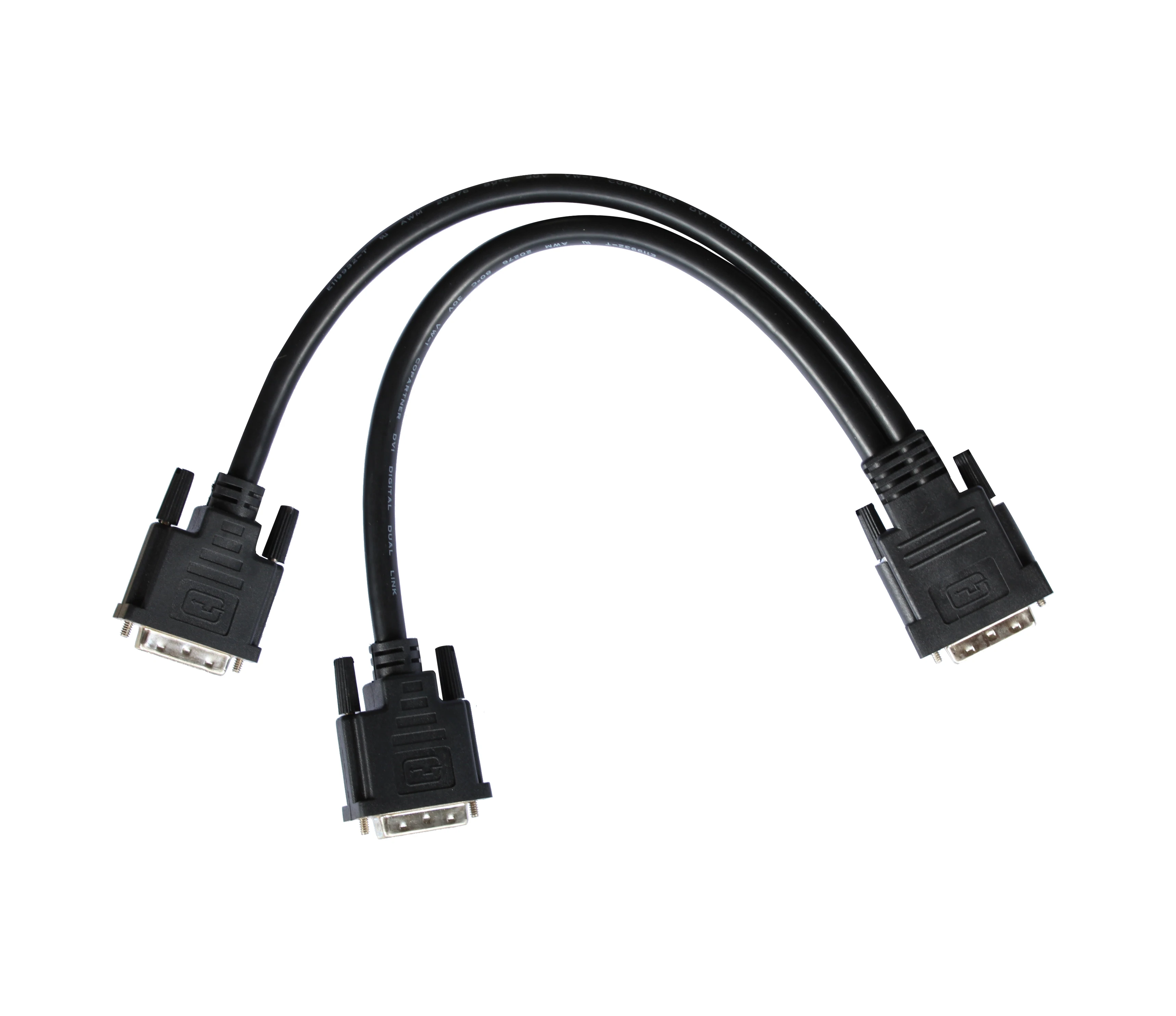 Оригинальный заводской сплиттер dvi line link для монитора компьютера 1 2 30 кабелей