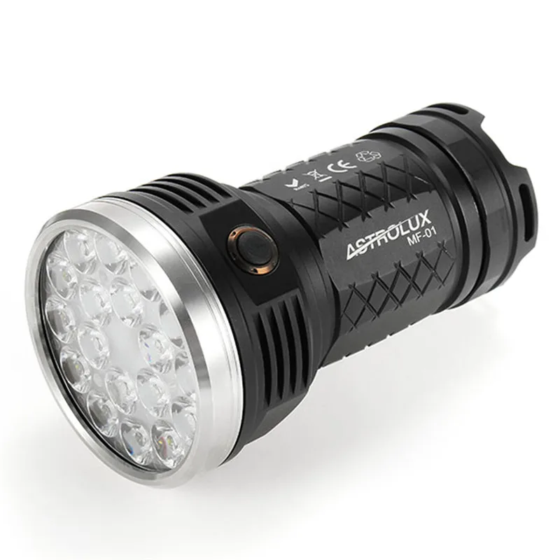 Astrolux MF01 XP-G3/Nichia 219C 12000LM супер яркий светодиодный фонарик 18650 Водонепроницаемый 7 режимов наружные портативные фонари Lanterna