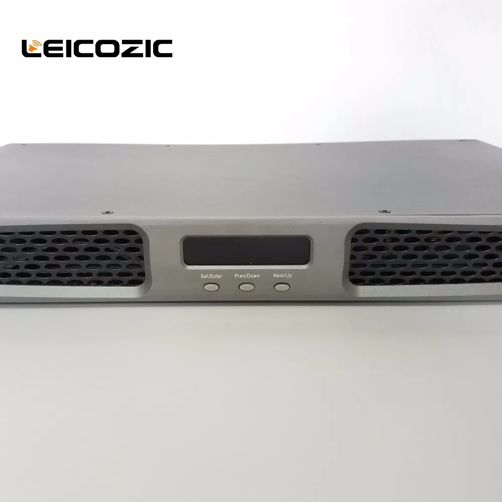 Leicozic 2x900 Вт усилитель 1U DJ профессиональный домашний аудио цифровой стерео 2-канальный усилитель мощности TOURING PRO POWER APMS