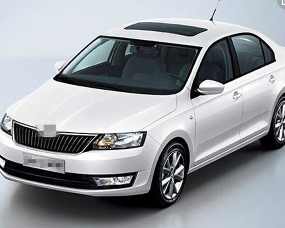 Для Skoda Rapid автомобильные фары прозрачные линзы Авто оболочка Крышка