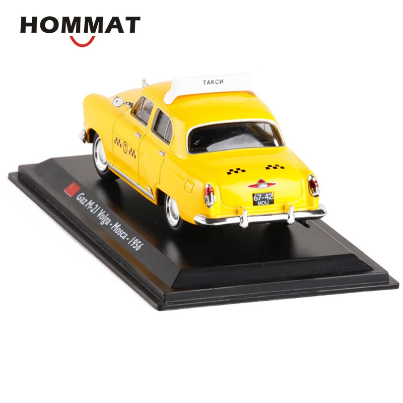 HOMMAT имитация 1:43 винтажная модель искусственного газа Volga 1956 Москва такси кабина