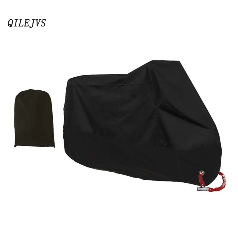 QILEJVS Водонепроницаемая наружная защита от дождя и пыли для мотоцикла L/XL/2XL