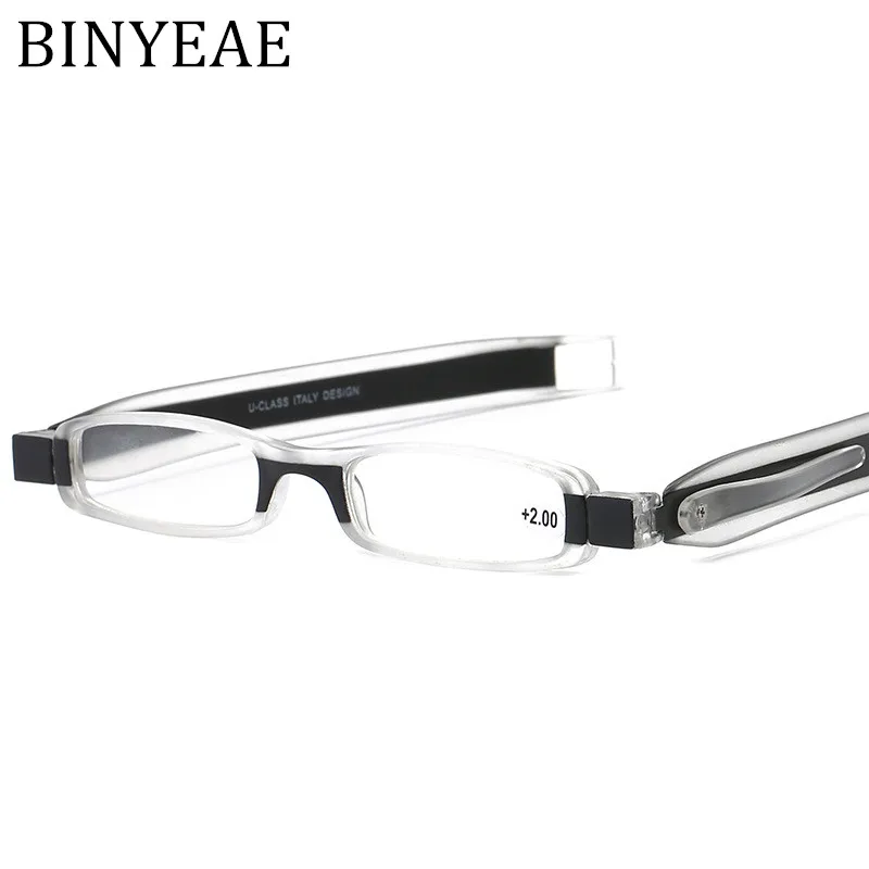 BINYEAE 360 degree new folding old optical mirror HD resin rotating glasses | Аксессуары для одежды