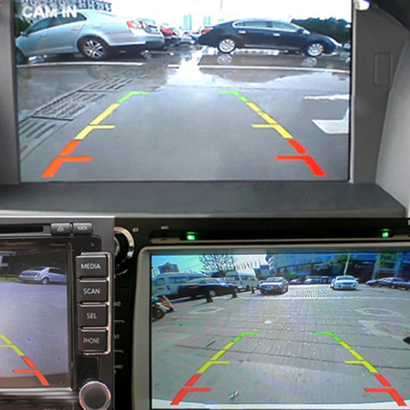Автомобильная HD CCD камера заднего вида ночного видения 4LED для Chevrolet Epica Lova Aveo Captiva