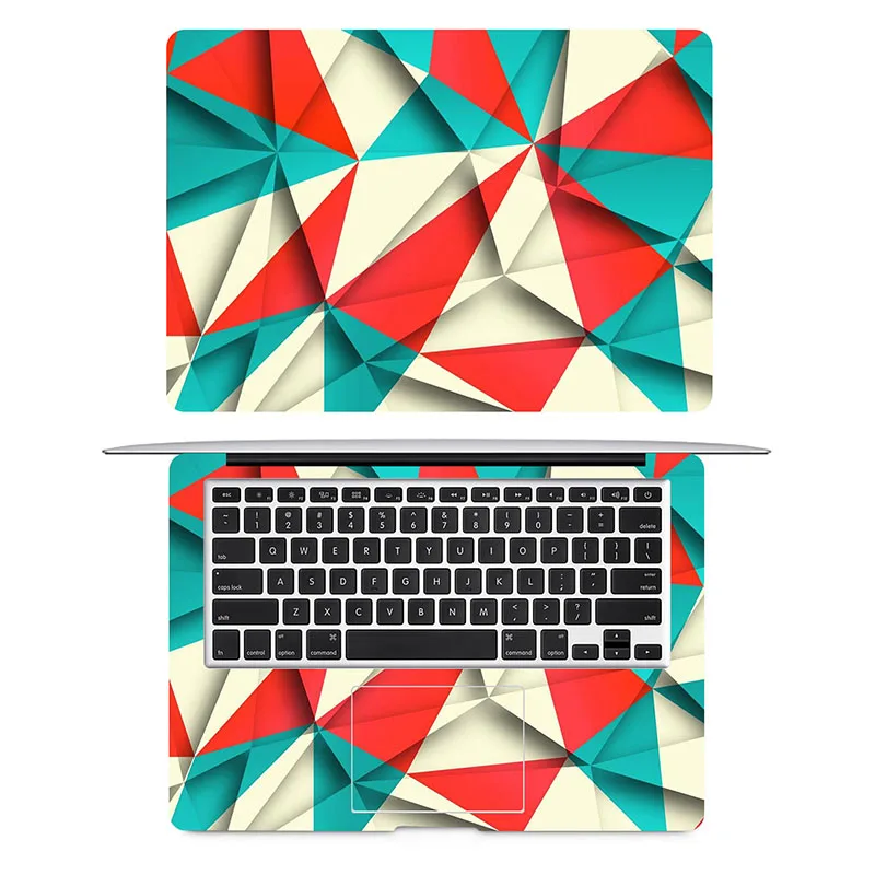 3D абстрактная мозаика художественная наклейка для ноутбука Apple наклейка на MacBook Pro Air retina 11 12 13 15 дюймов Mac Book полное покрытие кожи ноутбука