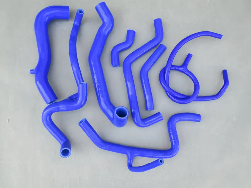 SILICONE RADIATOR COOLANT HOSE FOR VW GOLF/JETTA MK3 A3 VR6 2.8/2.9 AAA/ABV ENGINE BLACK | Автомобили и мотоциклы