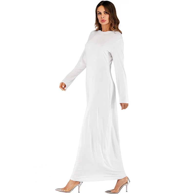 Vestido/араб хлопковая Абая Арабский Кафтан ислама мусульманский хиджаб платье