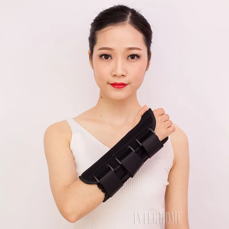Медицинская Скоба для фиксации запястья поддерживающая шина применяется к