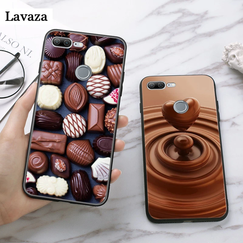 Силиконовый чехол с шоколадным дизайном для Huawei P8 Lite 2015 2017 P9 2016 Mimi P10 P20 Pro P Smart Z 2019