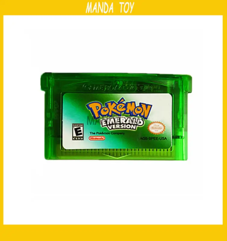Картриджи для видеоигр GBA GAame Poke Collective Edition 100 шт./лот карточка игровой консоли