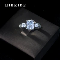 hibride big cz design long full finger luxury cubic zircon women wedding engagement party wrap ring jewelry r 08