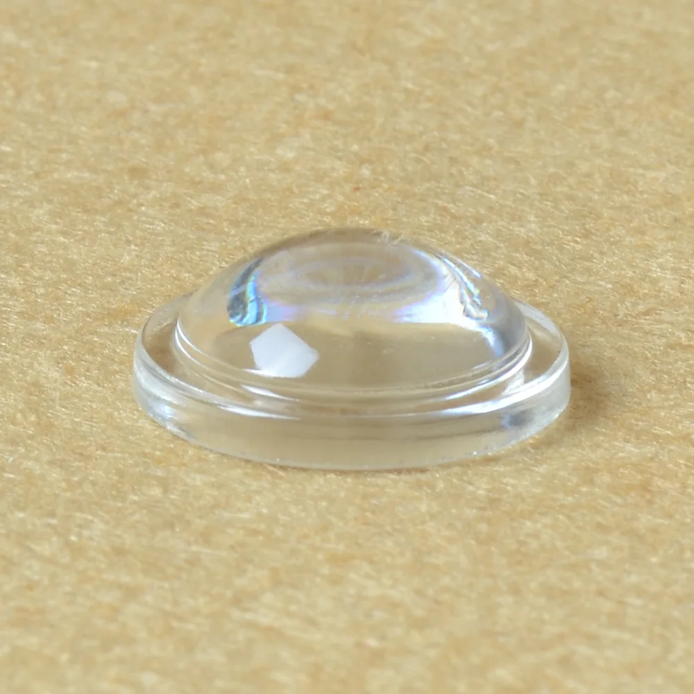 Плоско выпуклая оптическая стеклянная линза диаметром 22 мм мощная светодиодная