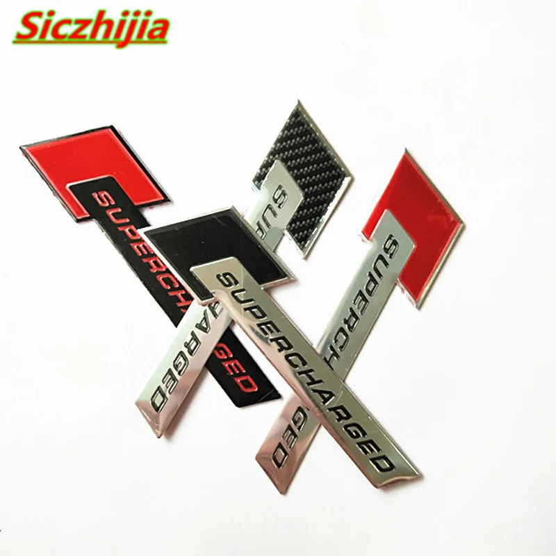 Car styling accessories aluminum sticker superchar for Suzuki SX4 SWIFT Alto Liane Grand Vitara Jimny S-Cross | Автомобили и