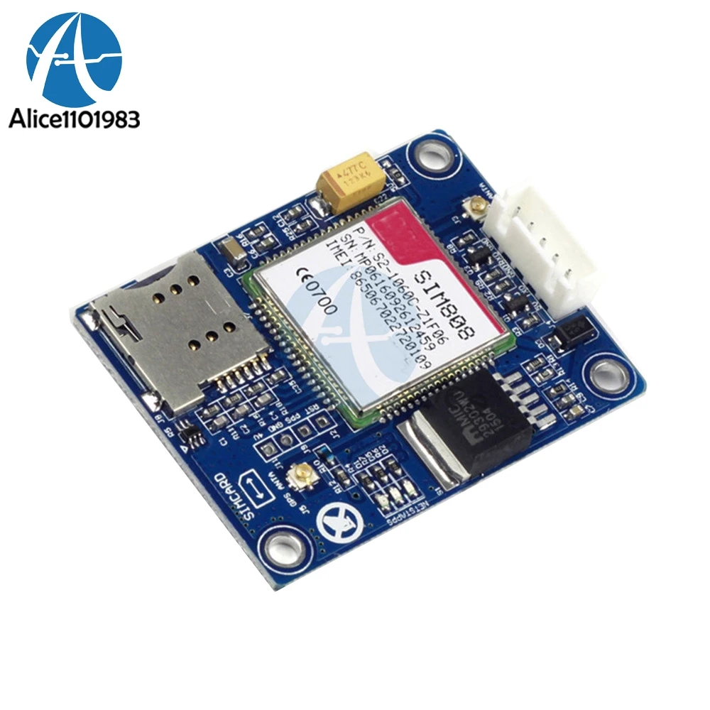 Высокое качество SIM808 развития GSM GPRS GPS уведомления о принятых по Bluetooth смс модуль
