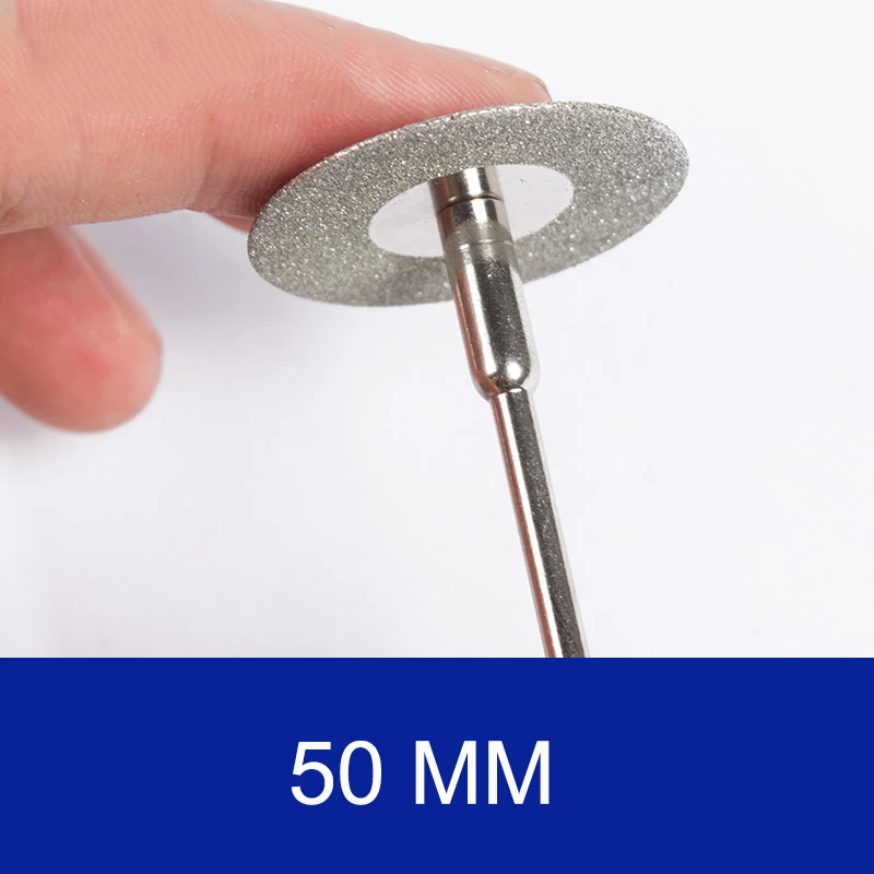 1 шт. 50 мм Мини режущий диск дрель роторный инструмент Аксессуары Алмазный
