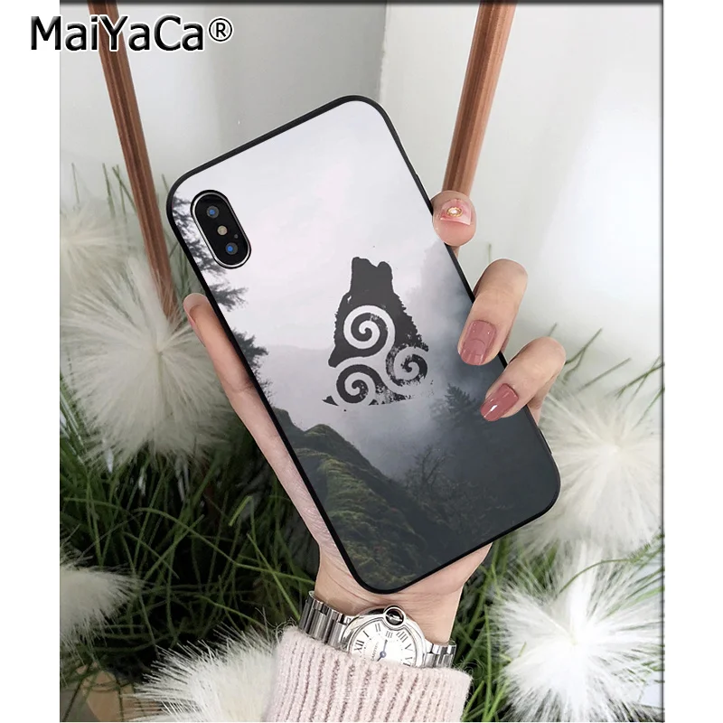 Мягкий силиконовый чехол MaiYaCa для Apple iPhone 8 7 6 6S Plus X XS MAX 5 5S SE XR|Чехлы-накладки| |