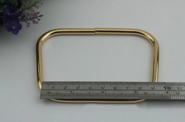 10 шт./лот бледно Золотой металлический рычаг в ручке аксессуары DIY декоративные