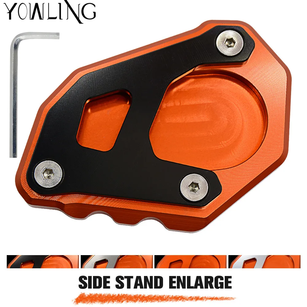 

FOR Motorcycle Kickstand Foot Side Stand Extension Pad Support Plate FOR Adventure 1050 1090 1190 1290 Adventure