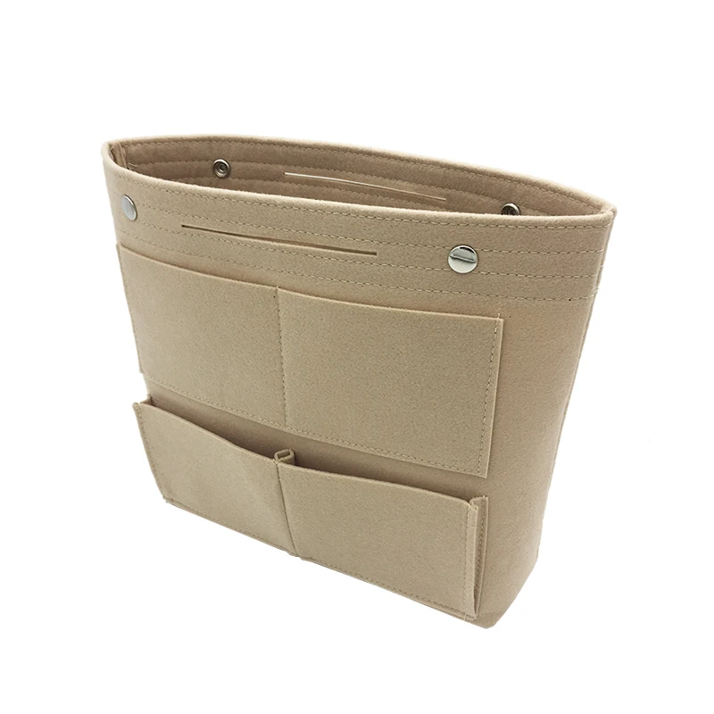 

Felt Organzier Bag Insert Bag for Flat Women Bag Square Backpack