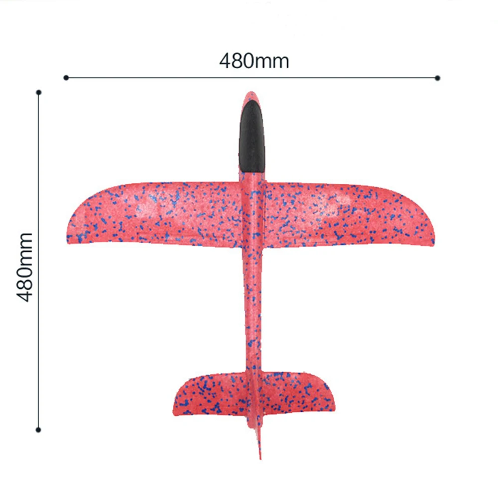 48 см ультра легкая модель самолета с ручным бросанием пенопластового детские