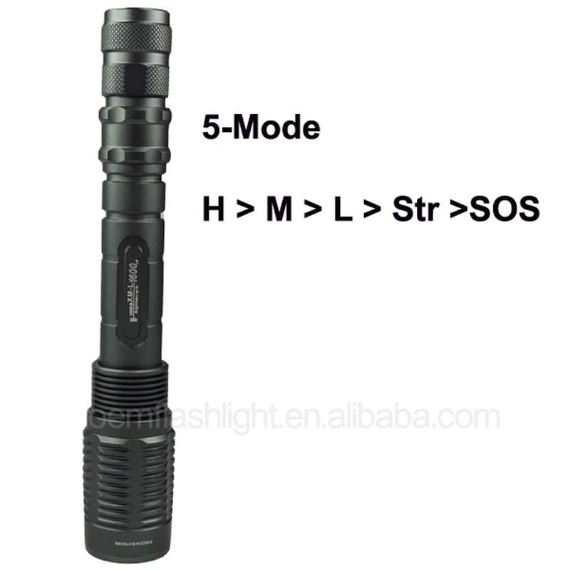 Светодиодный фонарик Trust Fire Z5 Cree XM L2 1600 люмен 5 режимов масштабируемый (2x18650)|flashlight