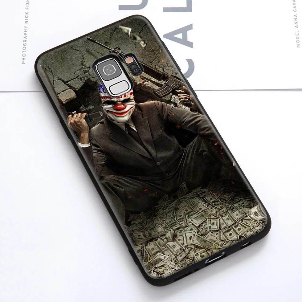 WEBBEDEPP Payday 2 игровой мягкий чехол для Samsung Galaxy S10 S10e S9 S8 Plus S7 S6 Edge &amp J6 2018 Note 10 9 8 |