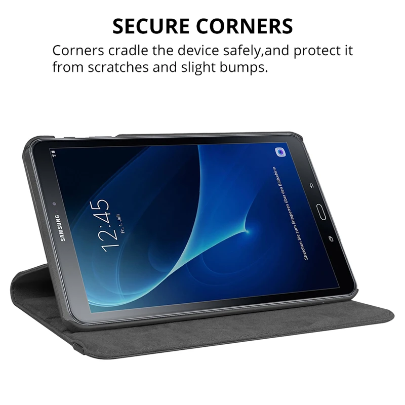 Вращающийся на 360 градусов чехол из искусственной кожи для Samsung Galaxy Tab A 10 1 2016 T580 T585