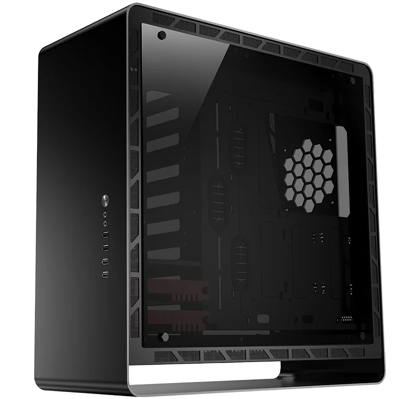 JONSBO UMX4 PLUS ATX Поддержка шасси Материнские платы ATX 32 см длинные видеокарты алюминиевый корпус для компьютера