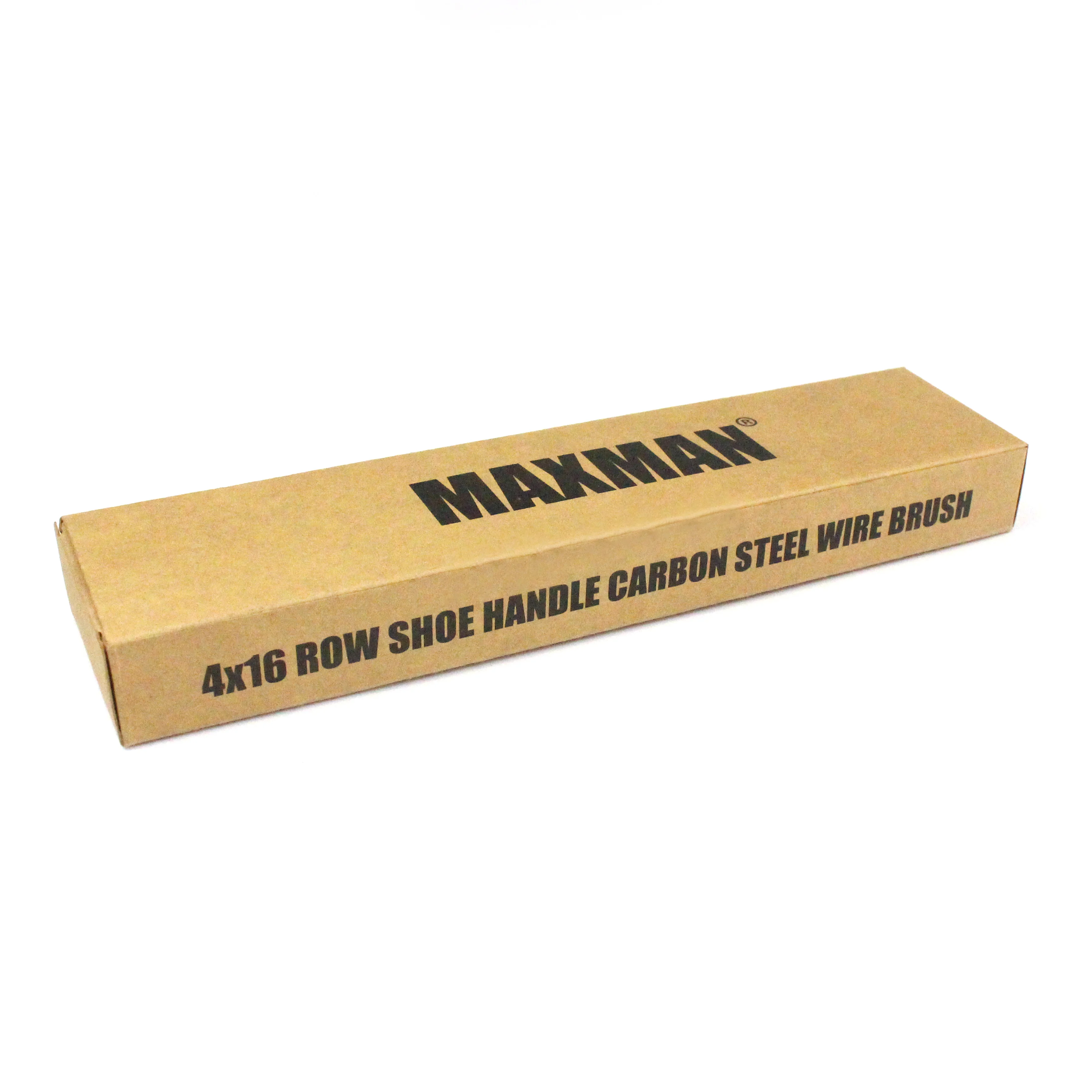 MAXMAN 4X16 ряд углеродная стальная проволочная щетка высококачественный бук Brsuh для удаления ржавчины обеззараживания полировки очистки