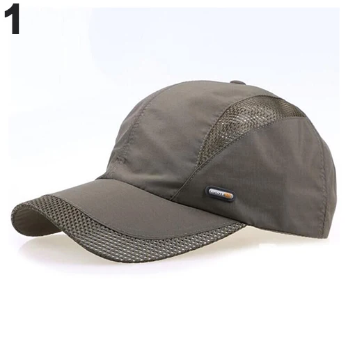 Модная Повседневная сетчатая быстросохнущая Регулируемая Бейсболка