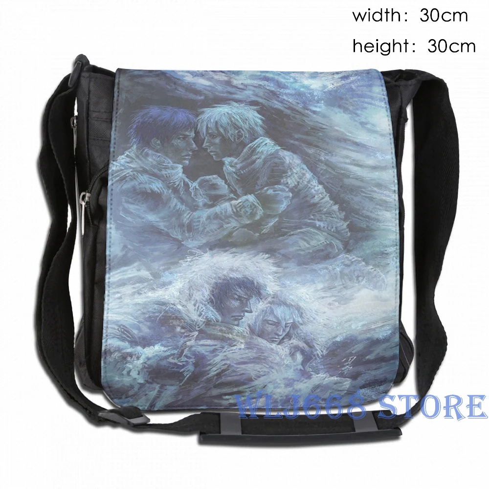 Funny graphic print shoulder Bags women Left hand of darkness Single backpack travel for men Gym Bag | Багаж и сумки