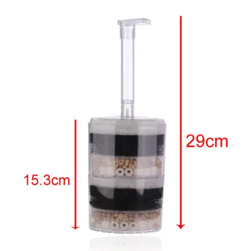 Пневматическим Приводом Угловой Фильтр Губки Fry Креветки Рыба Аквариум | Дом и