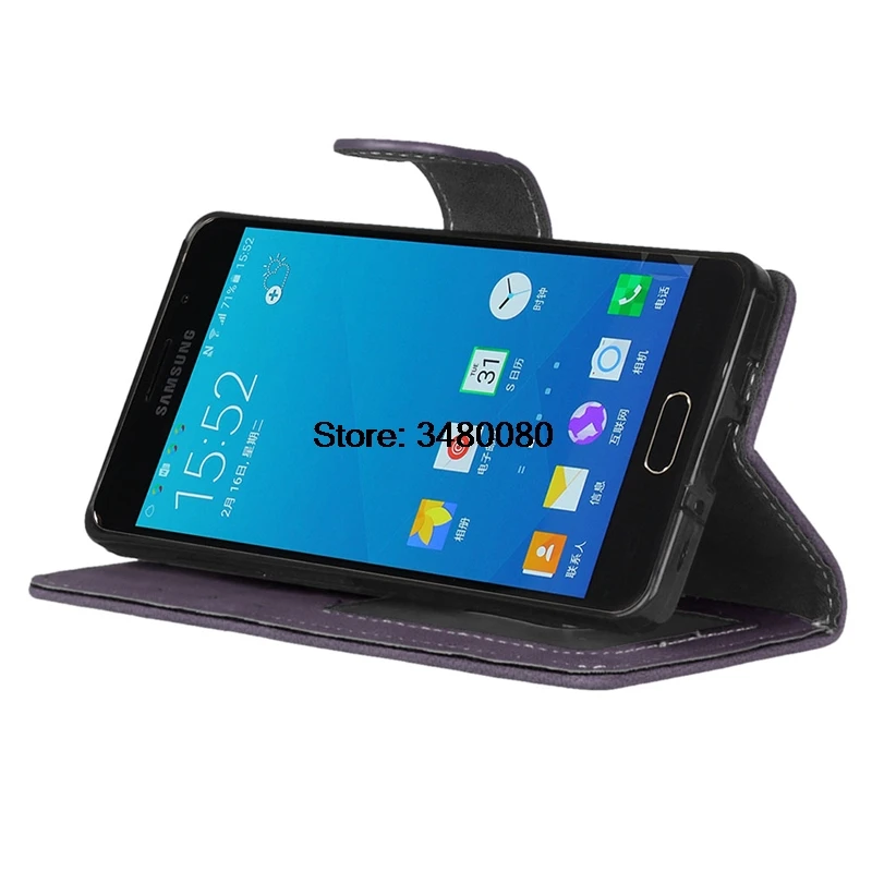 Чехол для телефона Samsung Galaxy A5 2015 A 5 500 A500 A500FU кожаный флип-чехол искусственная