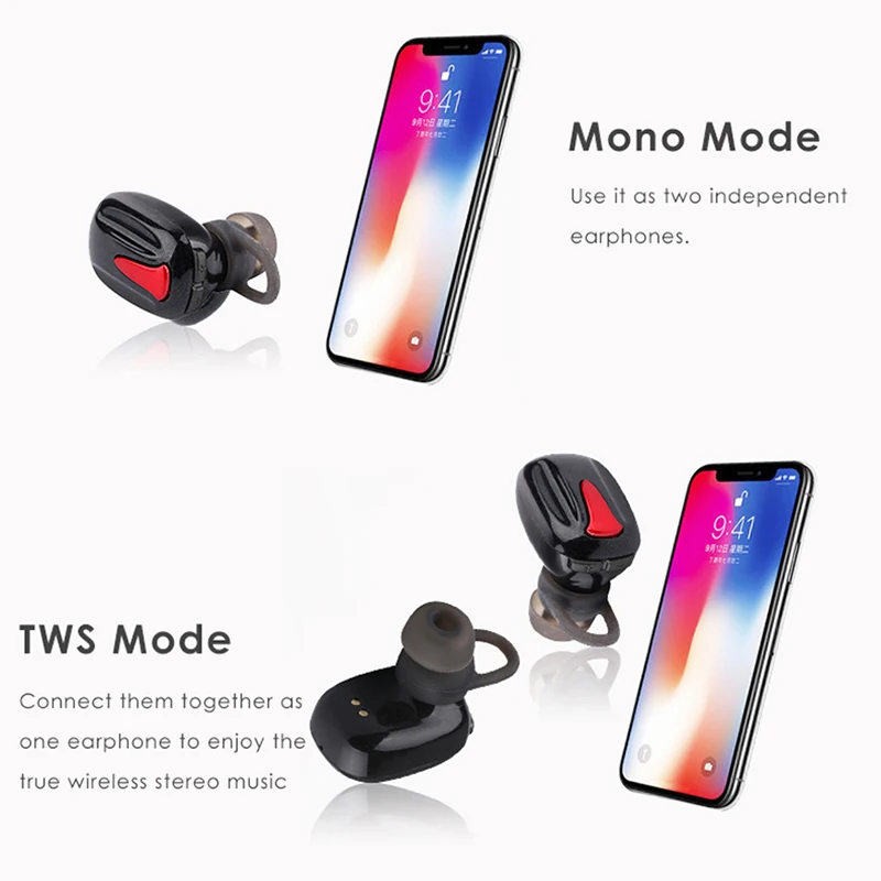 TWS-стереонаушники VAORLO с микрофоном и поддержкой Bluetooth | Электроника