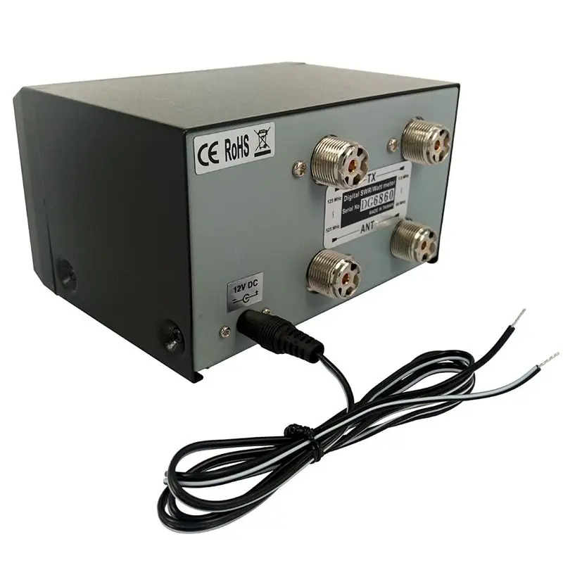 DG-503 цифровой счетчик SWR &amp Watt с ЖК-дисплеем постоянное соотношение волн 1 6-60