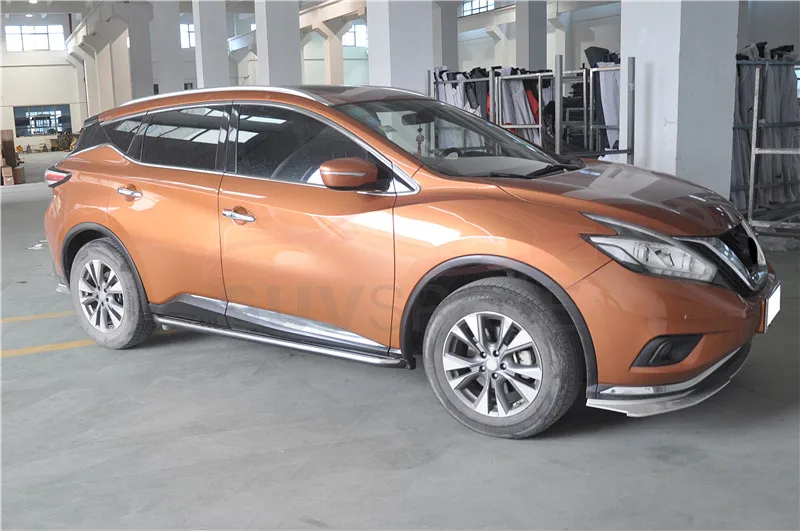 Алюминиевый боковой Шаг подходит для 2015-2020 Nissan Murano подножка Nerf Bar | Автомобили и