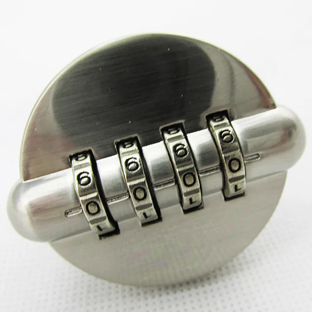 

Takagism game real life room escape prop the red wine zinc alloy password bottle lock red wine plug