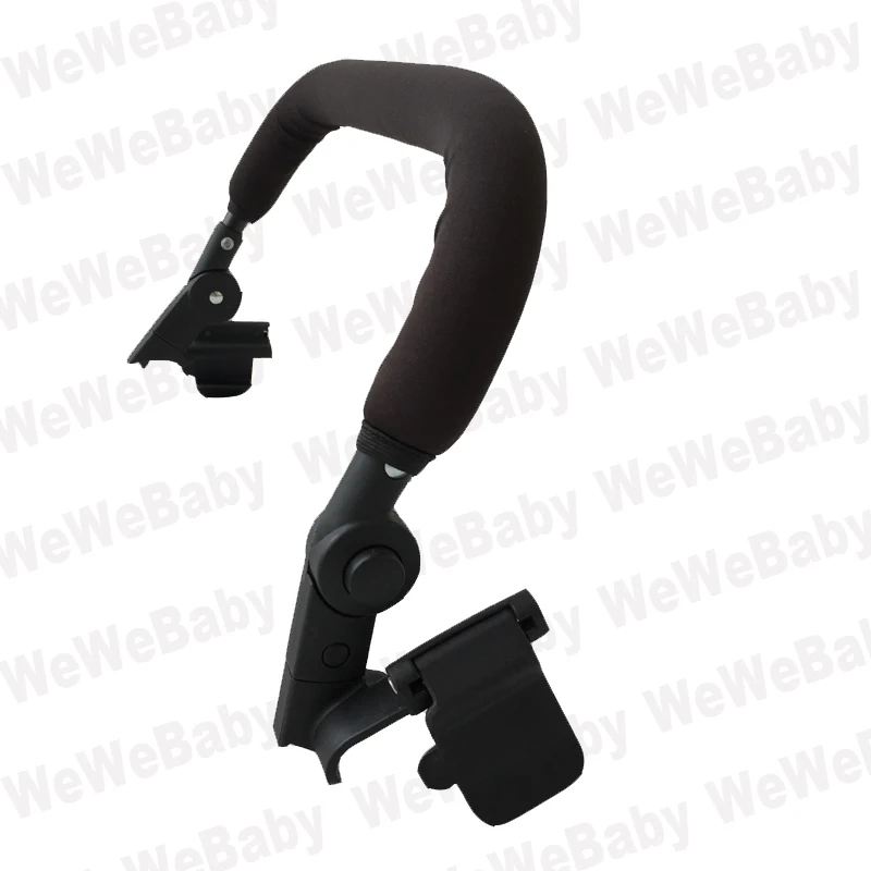 Новинка, аксессуары для детской коляски, подлокотник для babyzen YoYo, детская коляска, установочный бампер, поручни Babytime - Цвет: Черный