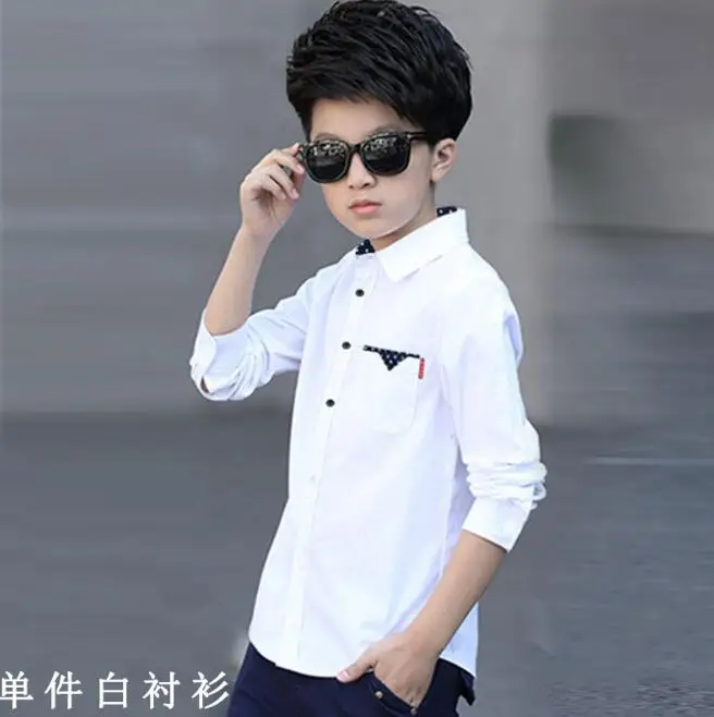 1pcswhiteshirt Weoneit/торжественный костюм для мальчиков с цветочным принтом; платье для свадебной вечеринки; детский Блейзер; жилет; брюки; рубашка; 4 предмета; детский смокинг; костюм для выступлений на выпускной - Цвет: 1pcswhiteshirt