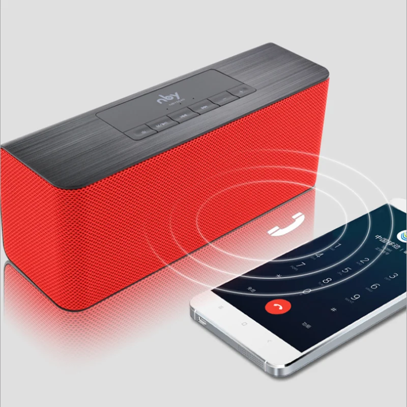 Портативная беспроводная bluetooth колонка NBY 5540 стереозвук система 10 Вт музыкальный