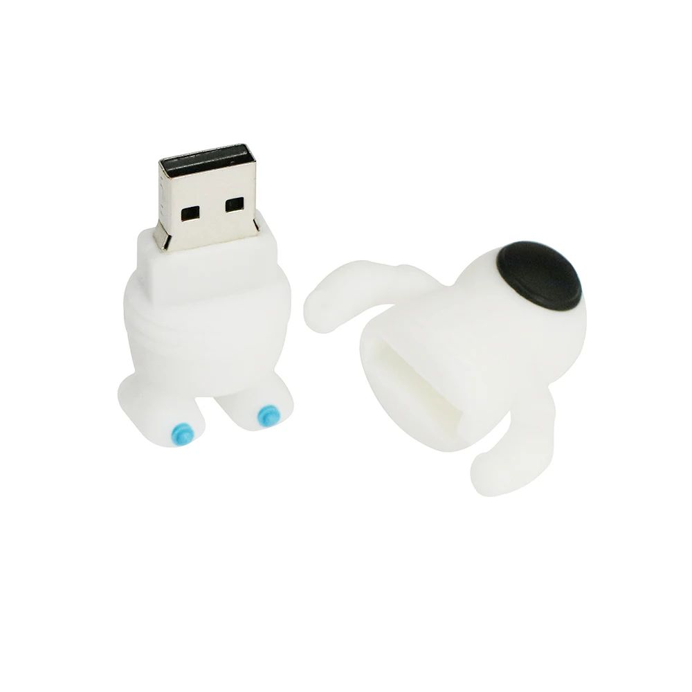 Флэш-накопитель USB в форме человека астронавта 16 ГБ 32 64 128 256 2.0 Память | Компьютеры