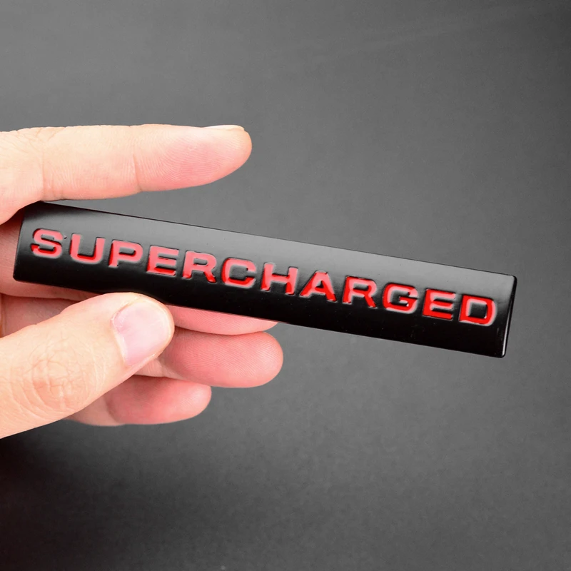 SUPERCHARGED Спортивная Автомобильная Наклейка металлическая эмблема авто значок наклейка для Supercharged Range Rover SPORT