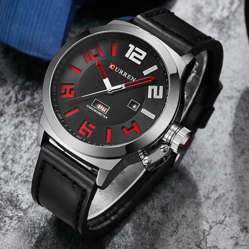 2018 новые брендовые Модные мужские спортивные часы кварцевые с датой мужской
