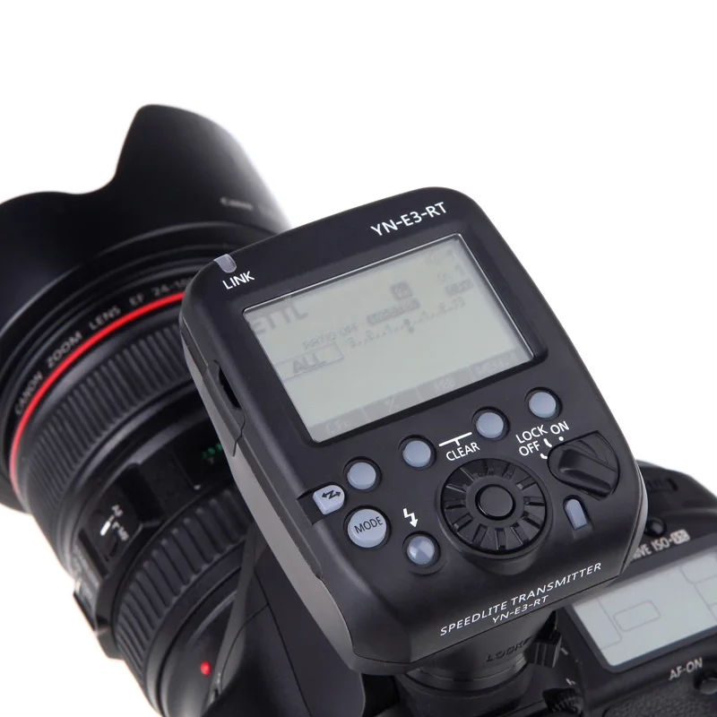 YONGNUO YN-E3-RT II TTL радиосинхронизатор Speedlite передатчик как фотовспышка для Canon ST-E3-RT