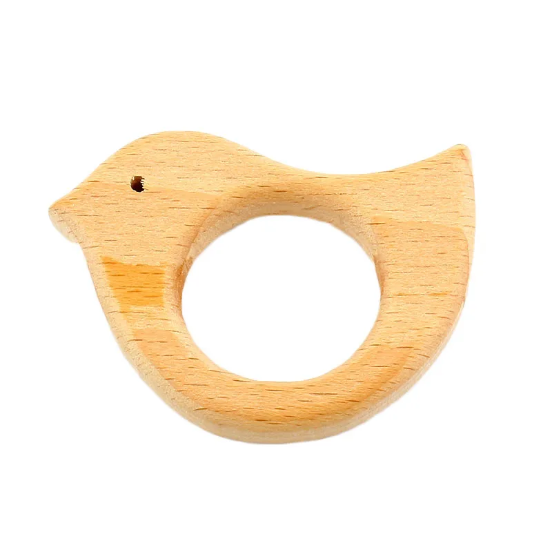 5 шт. детский деревянный Прорезыватель для зубов | Украшения и аксессуары