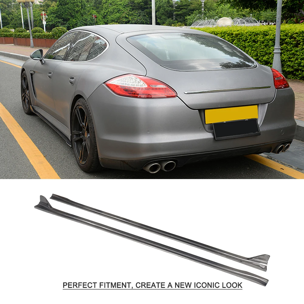 Фартук для губ из углеродного волокна для Porsche Panamera 2010 2011 2012 2013