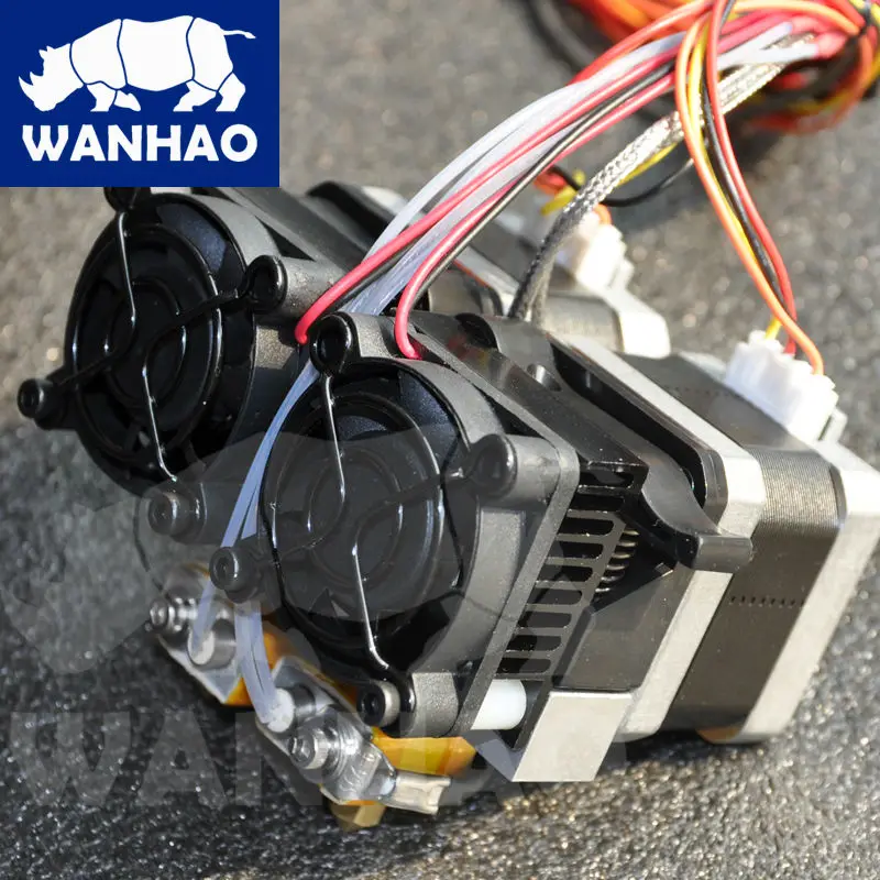Запасные части для 3D принтера WANHAO MK10 двойной экструдер копировального аппарата 4