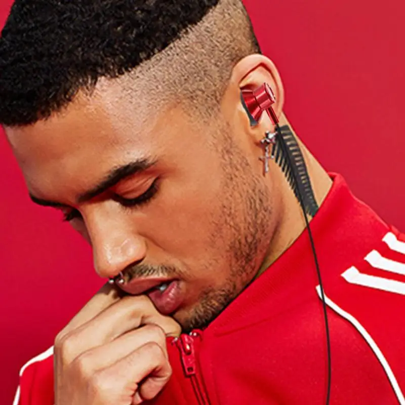 VODOOL Тип C USB наушники Стерео тяжелый бас спортивные высокое качество в ухо с